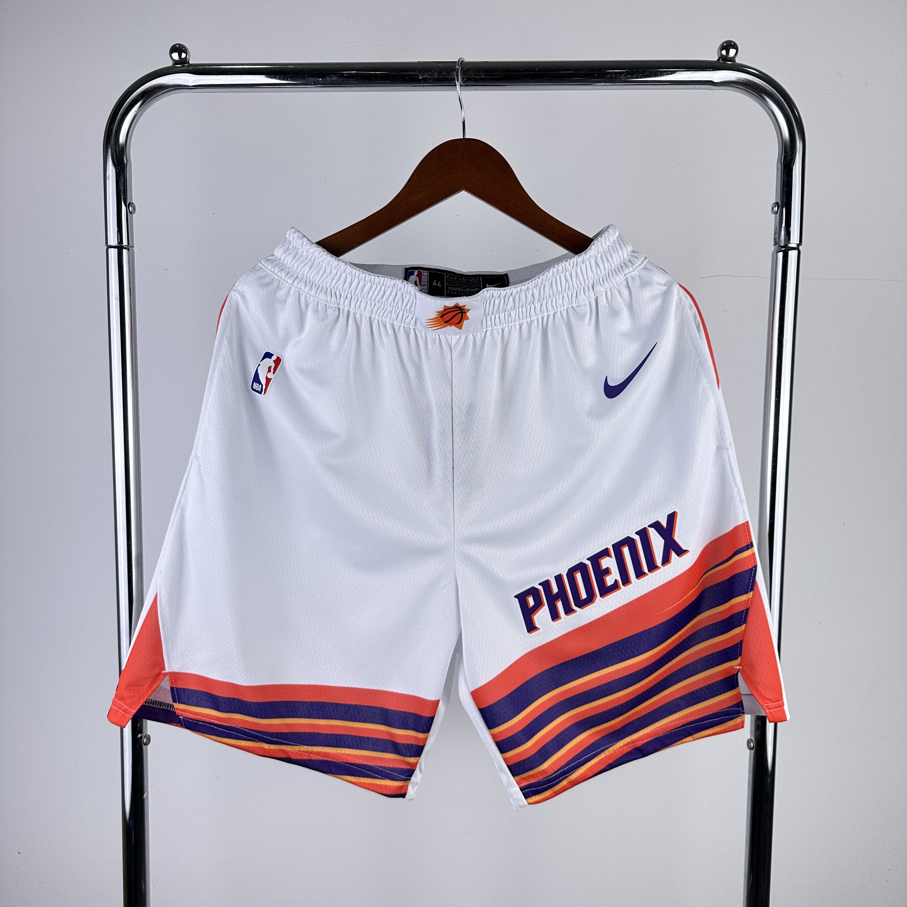 2024 Men NBA Phoenix Suns White shorts 7010->phoenix suns->NBA Jersey